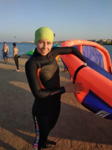 як навчитися кататися на кайті